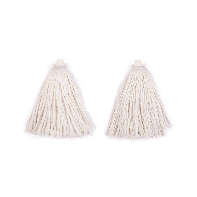 Round Head Wet Mop Used for Household Floor Cleaning Strong Water Absorption Mop and Decontamination Cotton Mop Head