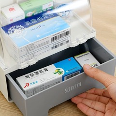 Multifunctional Ambulance Medicine Box Large Capacity Household Large Portable Medical First Aid Box Storage Box