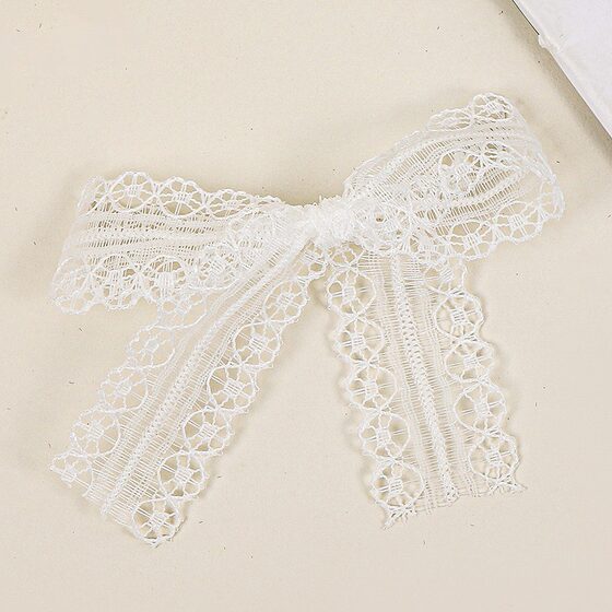 Mesh Lace Bow Tiara Hair Accessories DIY Mobile Phone Case Clothing Bag Shoes and Socks Accessories Decoration