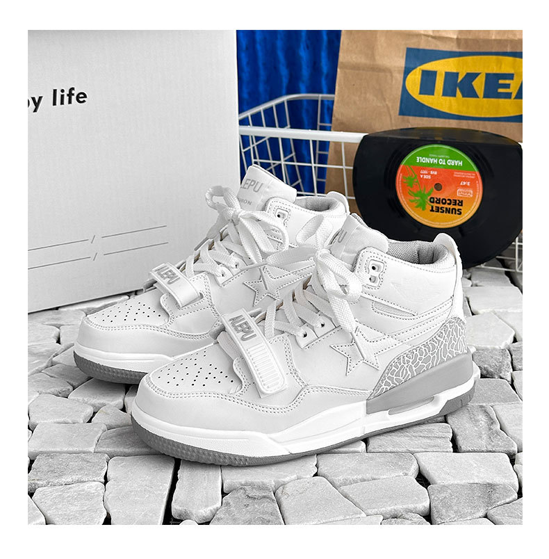 High top niche lightweight star air cushion board 2024 new spring versatile studt sports leisure shoes for _voghion.com