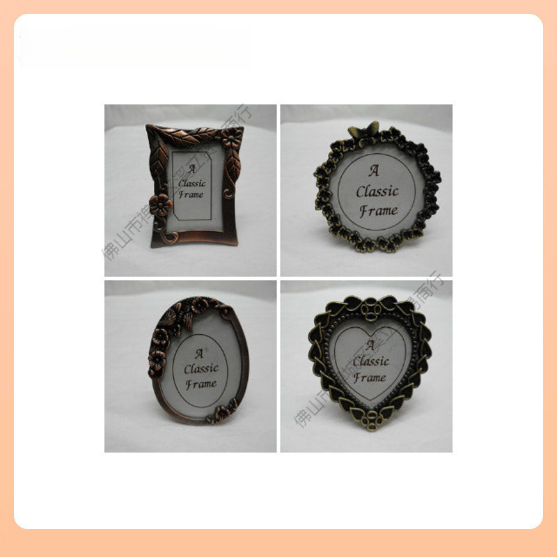 ✅ Craft Photo Frame Metal Alloy Large Photo Frame Photo Stand Refrigerator Magnet