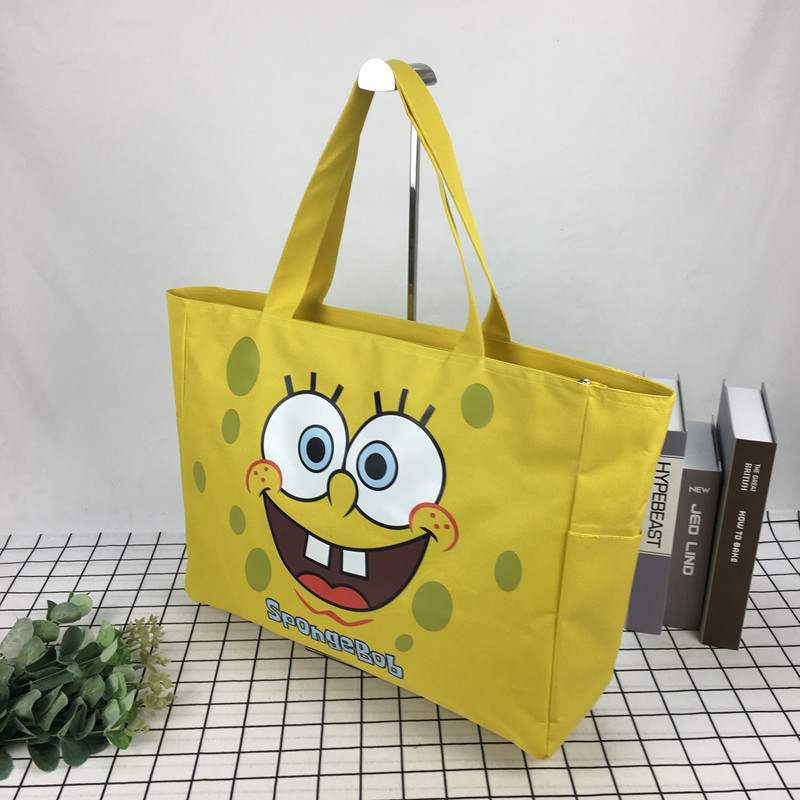 Large Fashionable Canvas Bag, Waterproof Travel Bag, Shoulder Bag, Mommy Bag, Large Capacity, Foldable, Portable Storage