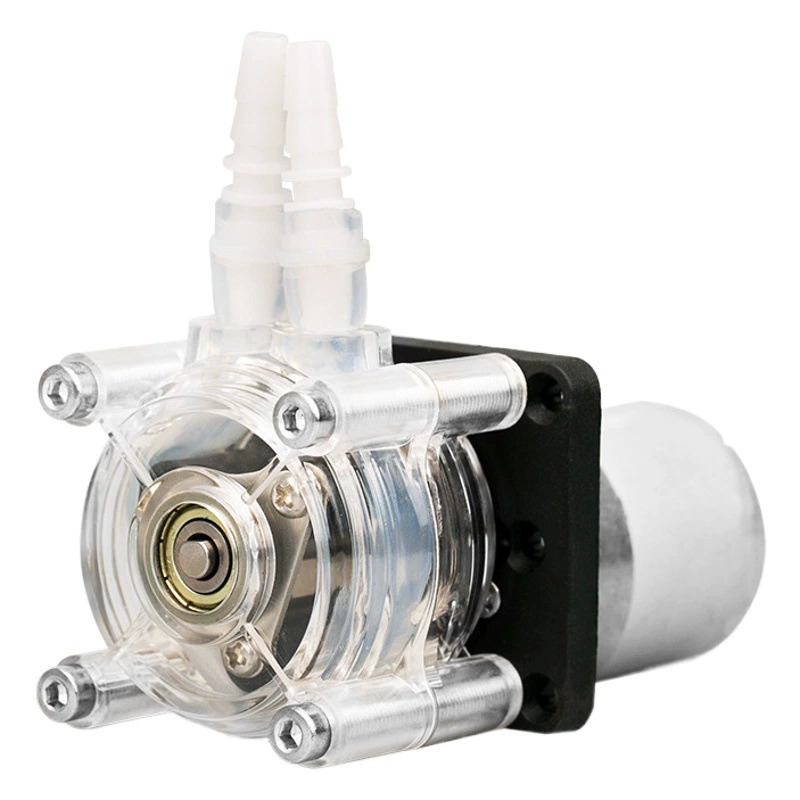 Быстрая загрузка перистальтический насос постоянного тока с большим расходом вакуумный насос сильный Всасывающий Насос самовсасывающий насос лаборатория