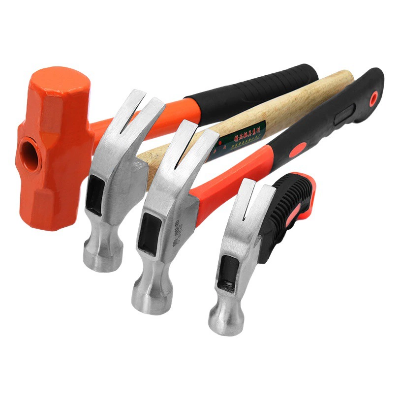 Оптовая продажа фабрики многофункциональный молоток с головкой молоток мини-деревянная ручка овечья молоток с восьмиугольным молотком пластиковый резиновый молоток для деревообработки