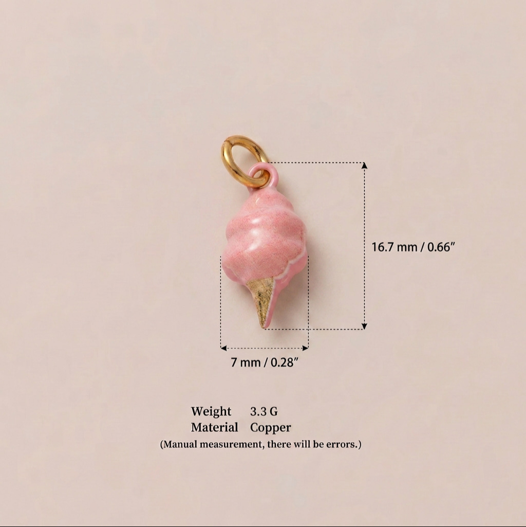 No. 3 Ice Cream Pendant
