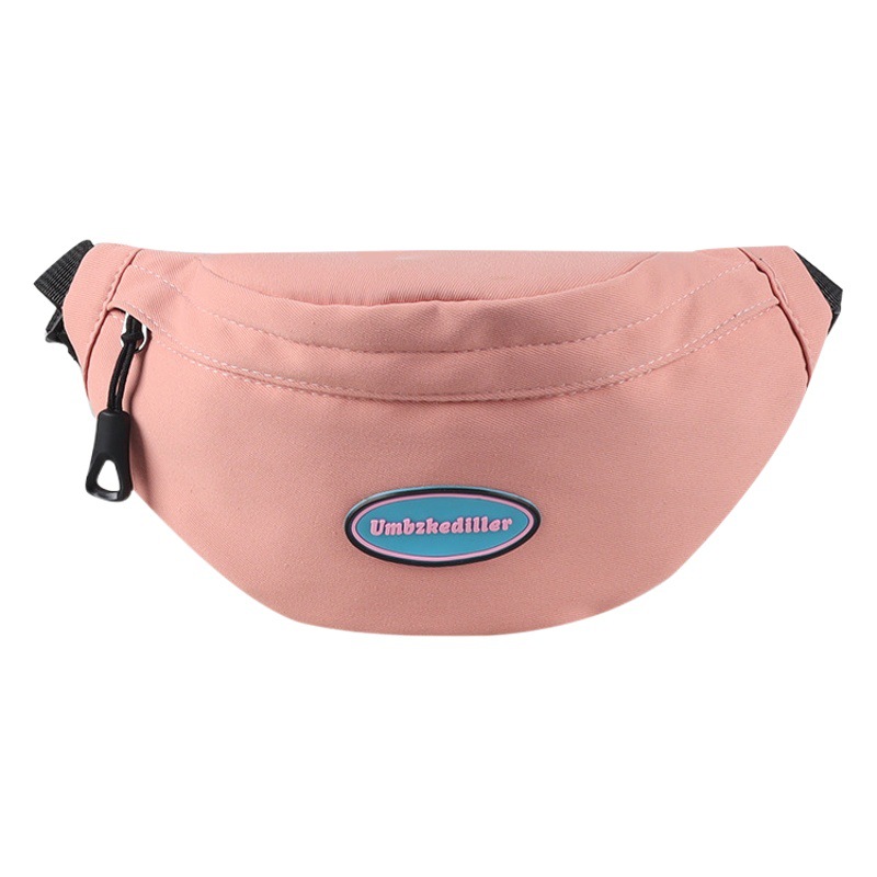 Al por mayor de los niños del bolso del pecho crossbody kindergarten Lona de los niños monedero de la moneda salida del bebé bolso de la cintura de la moda carta mochila
