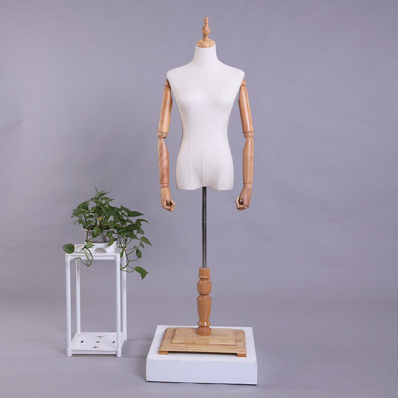 Maniquí Femenino de Cuerpo Completo con Base de Madera para Escaparate y Vestidos de Novia image 17