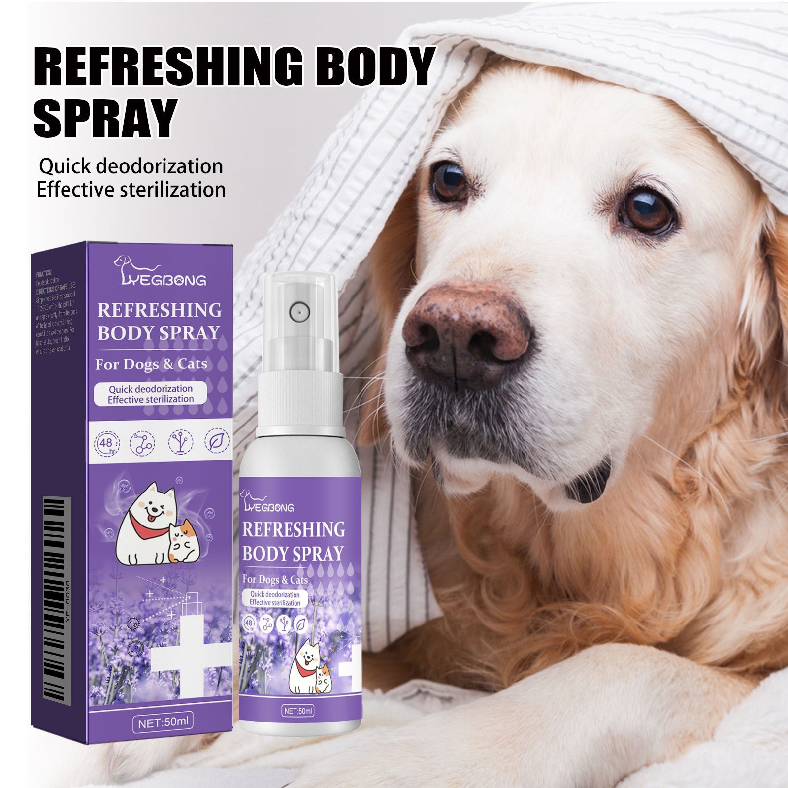 Yegbong Pet deodorant spray