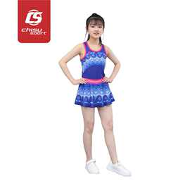 儿童舞蹈服练功服舞蹈服装女套装成人舞蹈纱裙拉丁练功裙一片绑