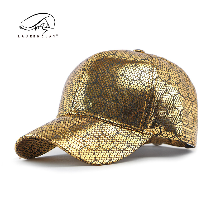 Nuevo sombrero transfronterizo para hombres primavera y verano delgado sombrero de bicicleta reflectante hip-hop sombrero de sombra solar sombrero de lengua de pato duro para mujeres