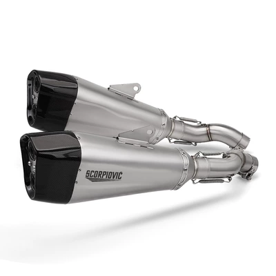 Motorcycle exhaust pipe: Pipe Suzuki Hayabusa Stainless