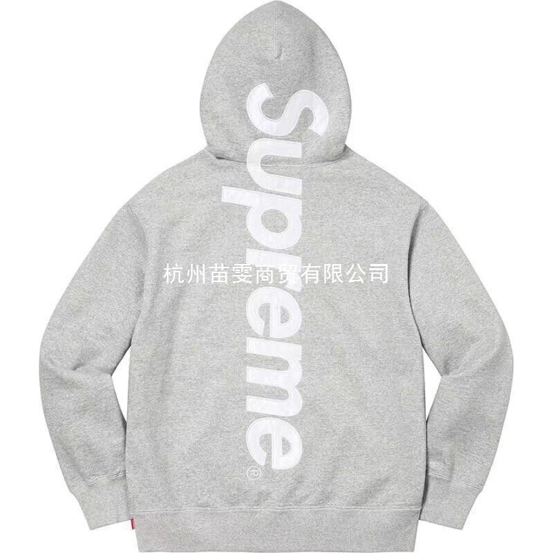 2025Supree Fleece-Lined Full Range of Hooded Sweatshirts Paisley Pattern Box Classic 19Fw23Fw24Fw