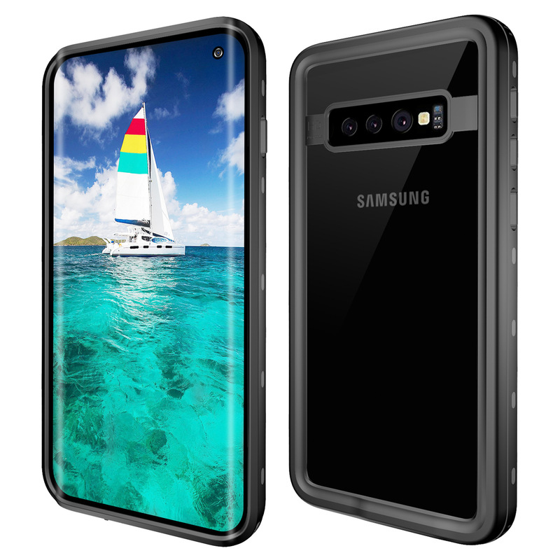 Red Pepper Waterproof Case Suitable for Galaxy Samsung S10 Mobile Phone Case, Professional Swimming and Diving Case, Anti-Fall Protective Case