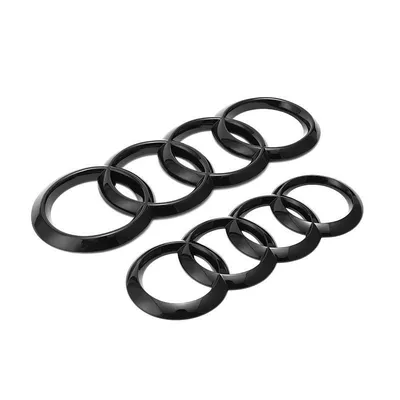 emblem, four-ring 45 four-wheel drive emblem, Car logo