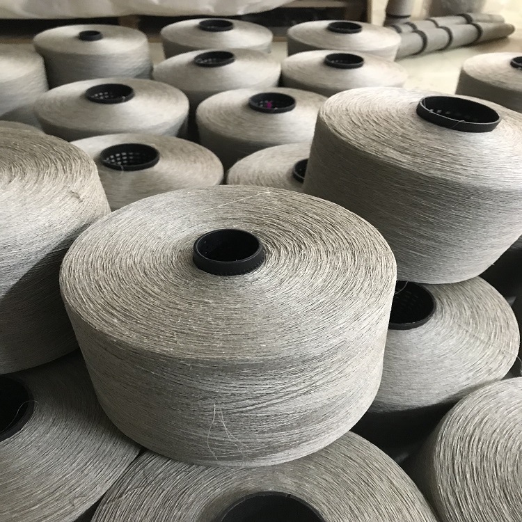 15NM 原色纯亚麻纱 雨露亚麻纱 亚麻纱线