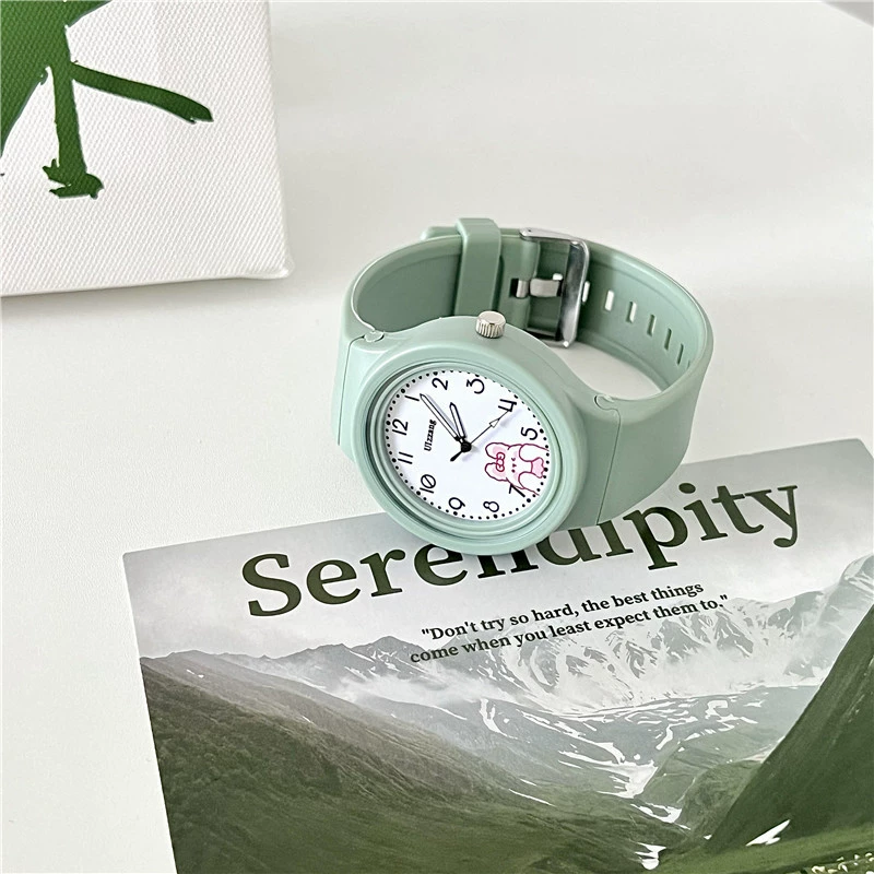 Jelly Watch Heart Студенческая вечеринка Simple Women