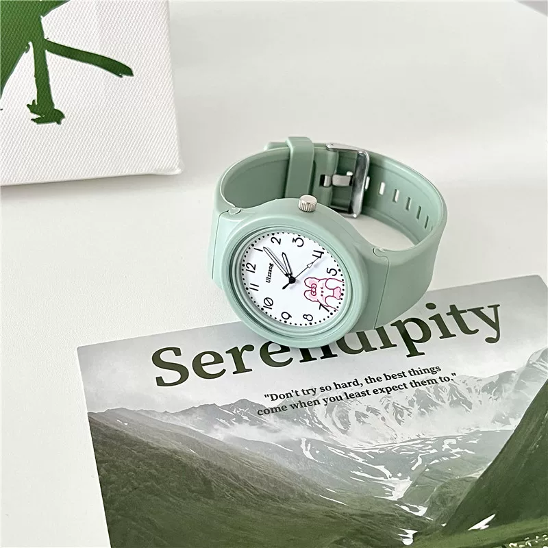 Jelly Watch Heart Студенческая вечеринка Simple Women