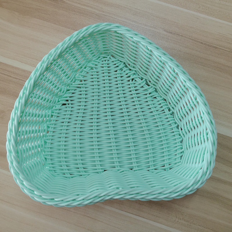 Nueva caja de dulces de control remoto cesta de plástico CD joyería de escritorio cesta de almacenamiento de ratán cesta de almacenamiento cesta tejida