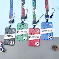 Football halter card holder, ID card holder, car induction card holder, student meal card, water card, bus card, universal sports style