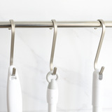 Алюминиевый сплав S-тип крюк для ванной комнаты кухня спальня S-Mount Multi-Uproperfeft Crowe Relce Supode Colding Стойка для одежды