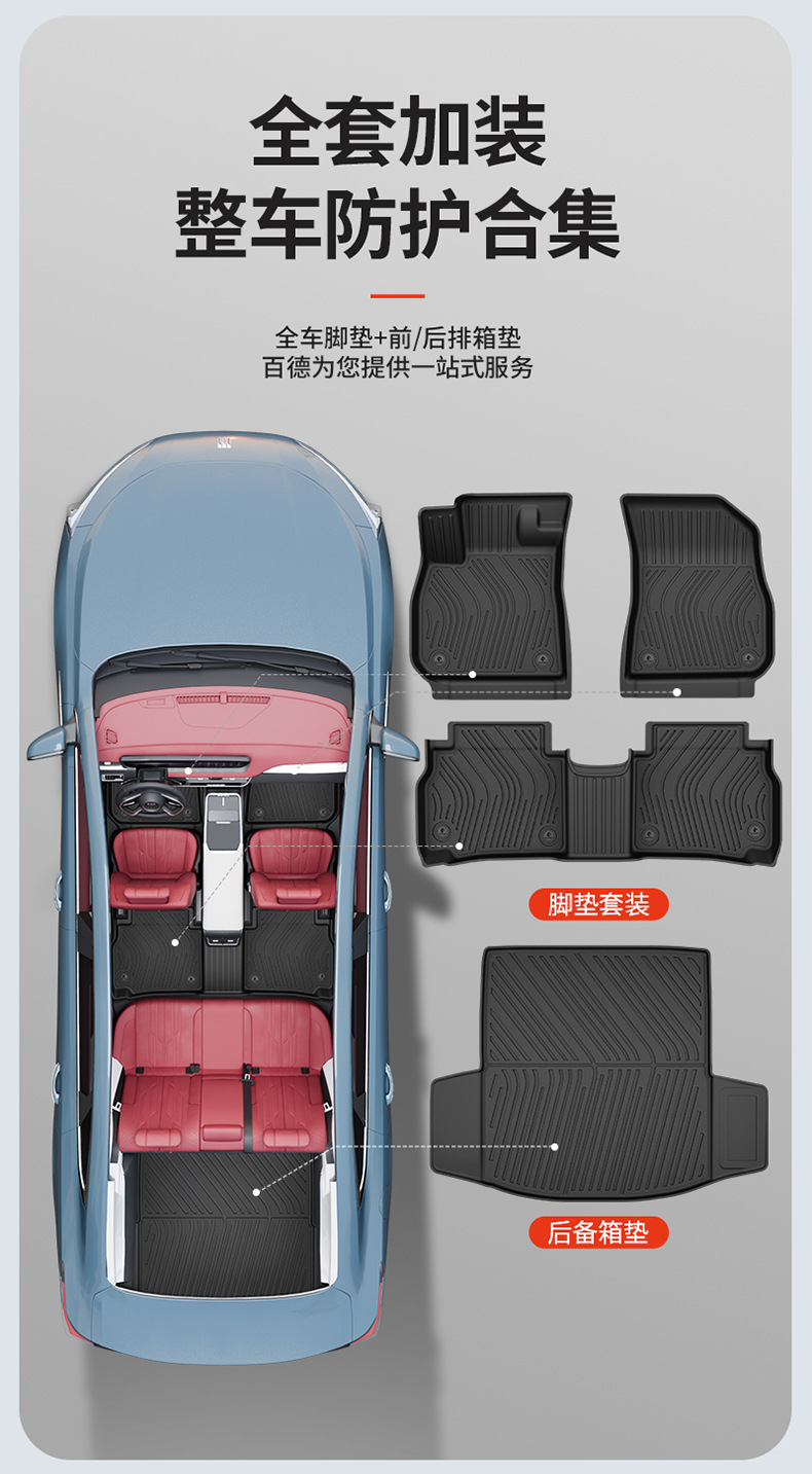 Suitable for Buick New Regal, Lacrosse, Envision Plus, and Other Special Vehicles, Tpe Car Floor Mats and Vehicle Accessories