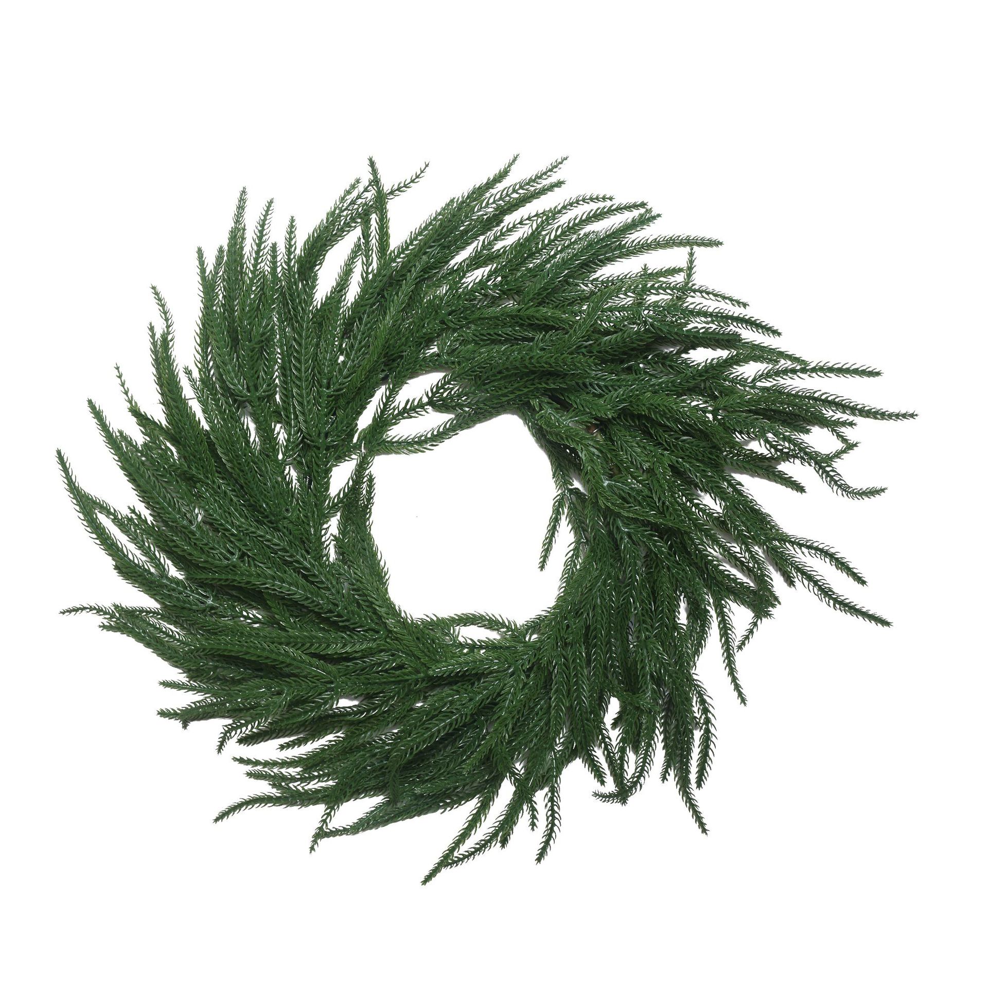 Guirlanda de Navidad transfronteriza bicolor material blando tridimensional PE cifrado simulación aguja de pino caña guirlanda de Navidad colgante al por mayor
