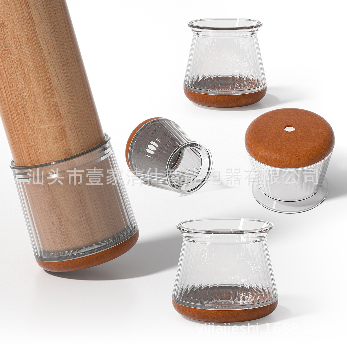 Funda de pie de silla de silicona gruesa, cojín de fieltro de borde, cubierta protectora, mesa y silla de banco, almohadilla resistente al desgaste, cubierta de pie antideslizante silenciosa