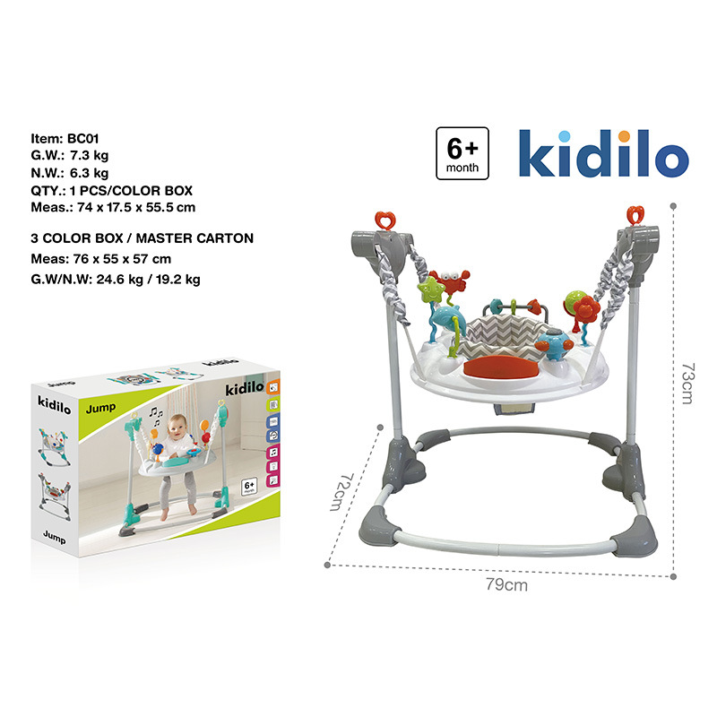 Kidilo Baby Walker Multifunctional Kidsren's Walker Home Baby Learning to Walk Walker Foreign Trade Wholesale