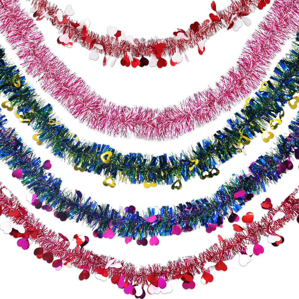 Amazon nuevo día de San Valentín amor tira flor de boda confesión atmósfera diseño de cordillera colgante de lana