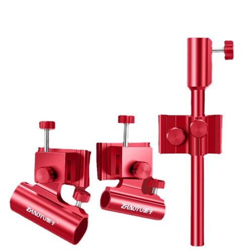 Complete three-piece set of fishing box accessories, umbrella stand, universal turret rack, fish guard rack, bait tray rack, double turret lamp stand, wholesale