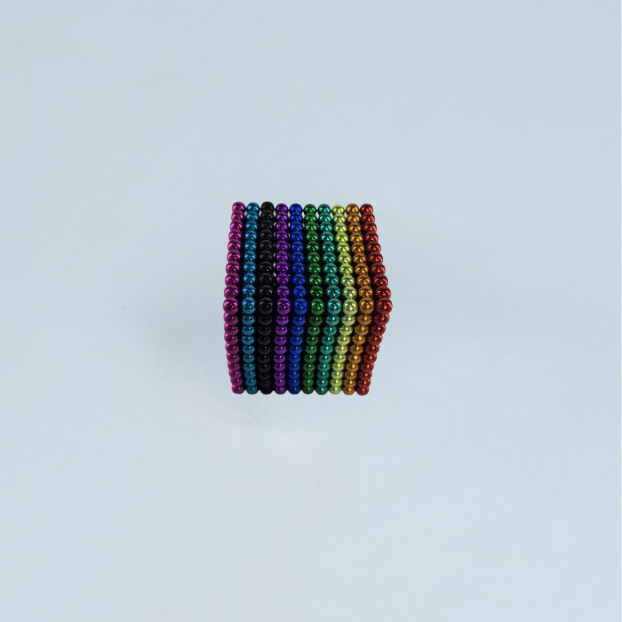 Pulseras esféricas de explosión de varios colores fuertes magnéticos coloridos buckball puzzle bloques de construcción de juguetes redondos fuertes magnetos