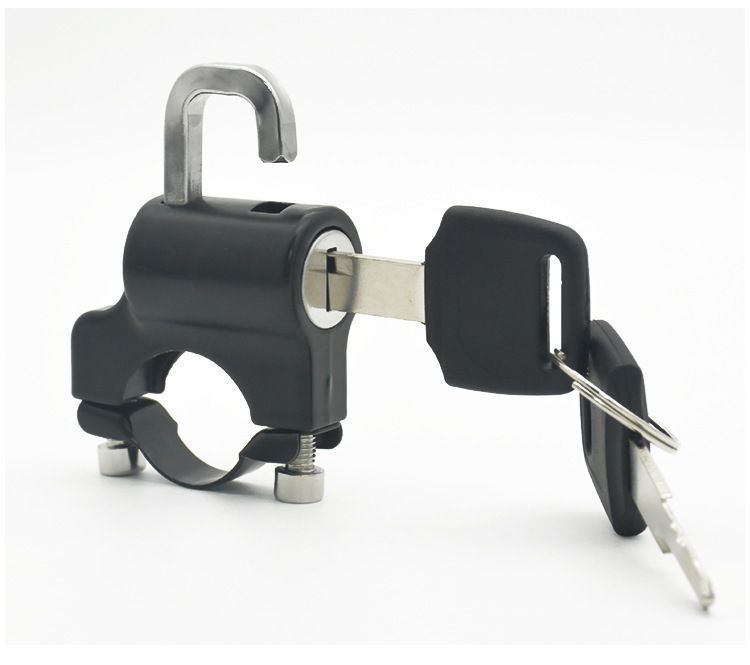 Electric Motorcycle Helmet Lock Anti-Theft Device Fixed Helmet Hook Special Lock for Electric Scooter Helmet