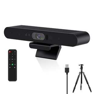4K Ultra Hd Audio Video Conference Camera Free Drive Computer Conference Camera with Remote Control Ai Face Tracking