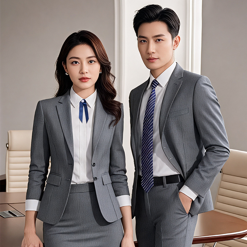 High-end professional attire, unisex suits, formal business suits, autumn and winter stylish temperament interview workwear, suits
