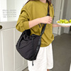Capacious shoulder bag, nylon one-shoulder bag for leisure