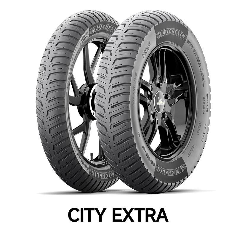 Michelin CITY EXTRA 130-70-13 Бескамерная шина M/C 63S REINF (долговечность для поездок на работу)