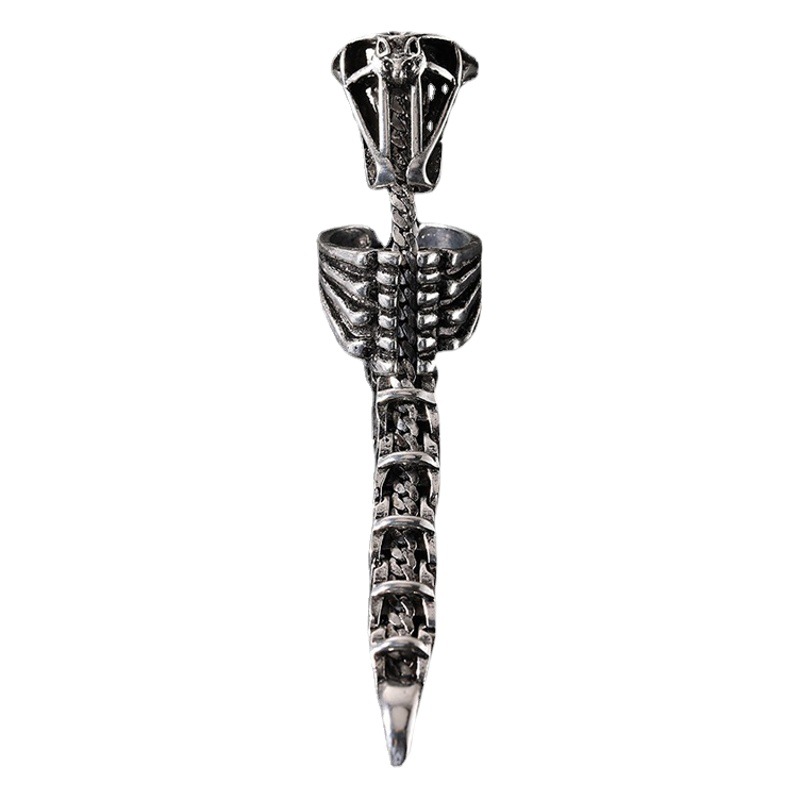 Amazon nuevo retro escorpión anillo móvil personalidad punk hip hop hombres anillo abierto al por mayor caliente