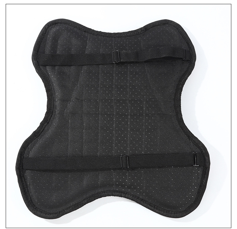 Sunproof and anti-slip motorcycle seat cushion, shock-absorbing, heat-dissipating, breathable, and thickened design; soft and elastic motorcycle seat pad for electric scooters