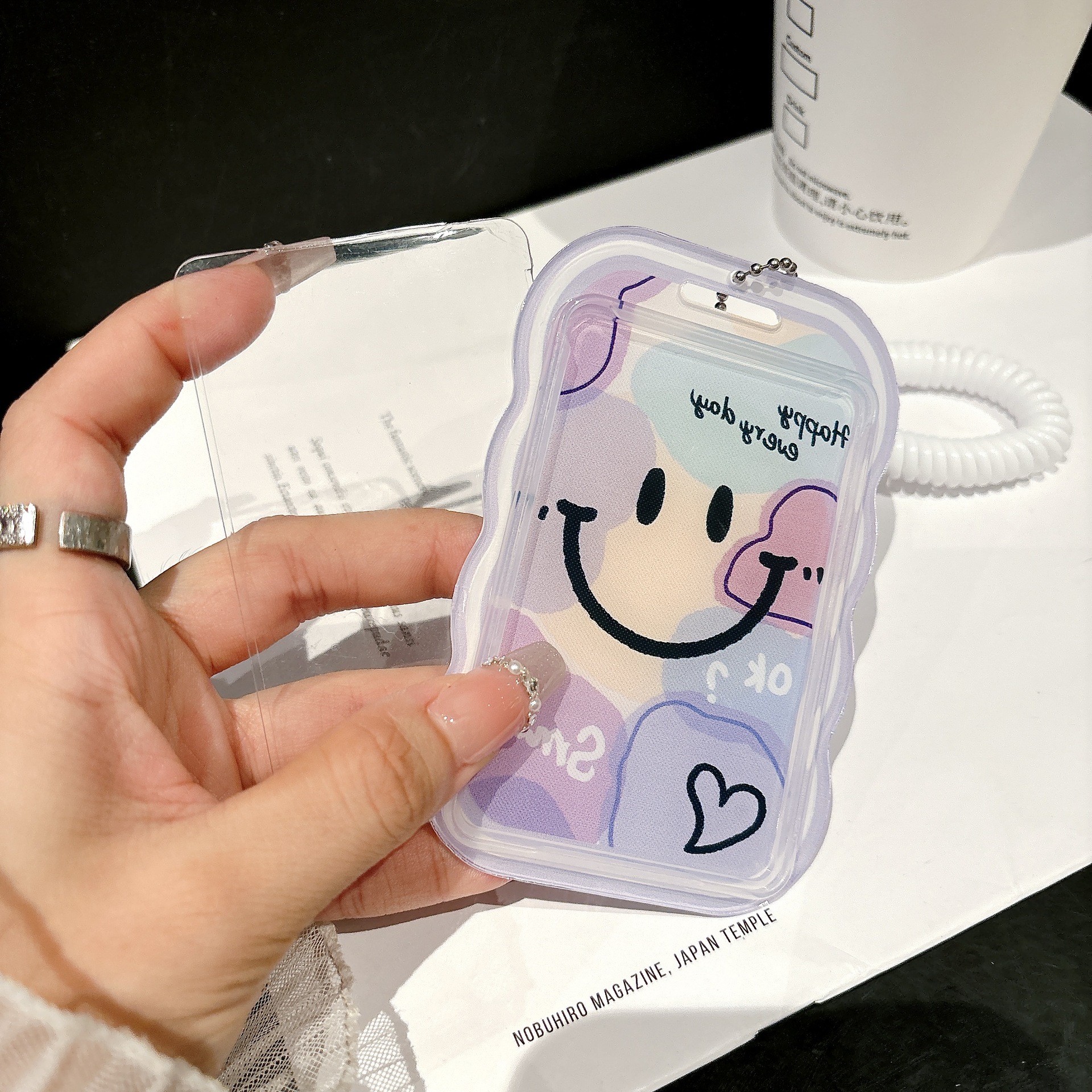 公交卡套校園卡地鐵卡工作證飯卡卡套 ins身證件卡套高中生保護套