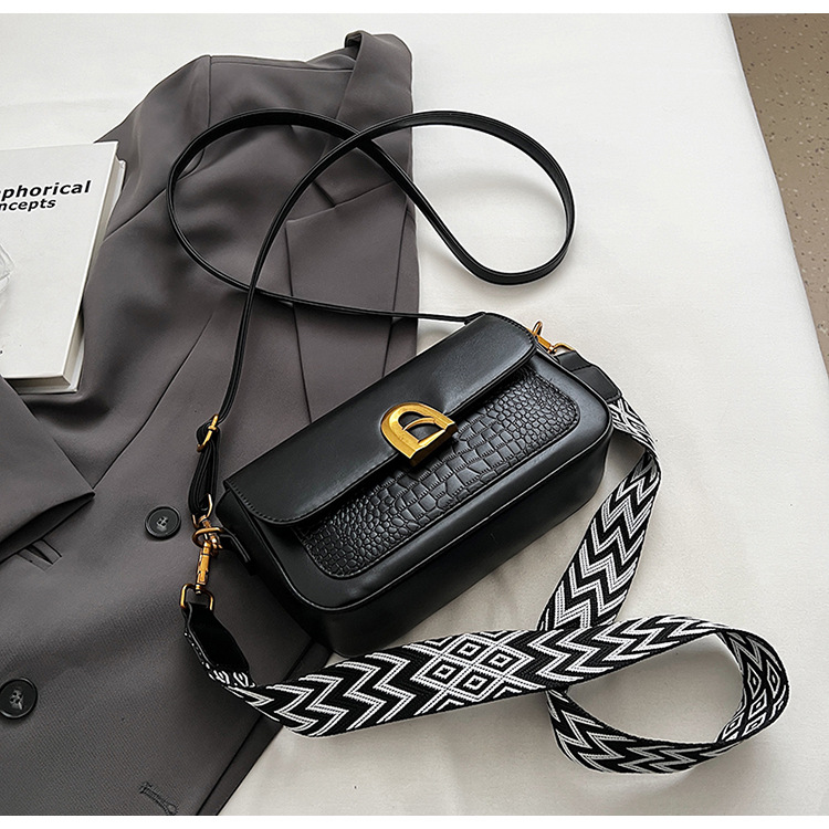 Women's Crossbody Bag Crocodile Pattern Shoulder Bag For Autumn_voghion.com