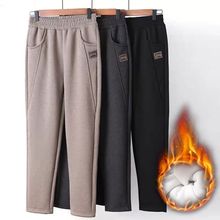 秋冬款妈妈裤外穿长裤中老年加绒加厚女裤冬季加绒运动休闲裤