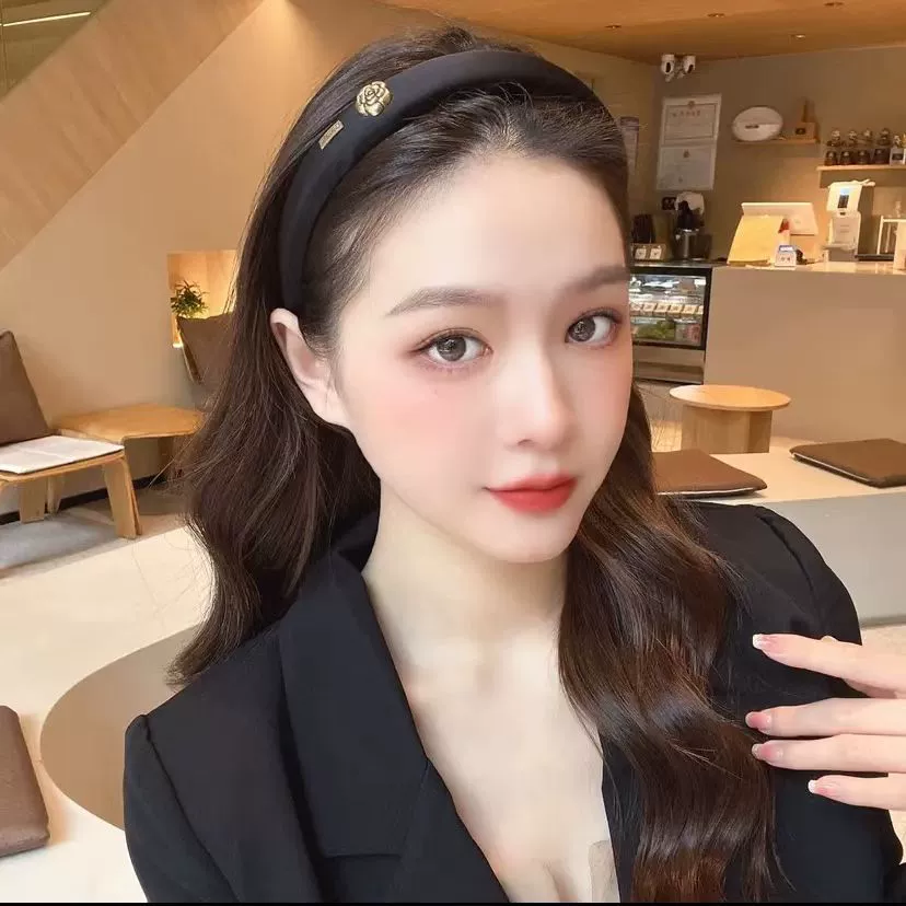 Маленький горный чай, элитная повязка на голову, стиль Chanel, коллекция 2022 года, интернет-знаменитость, Южная Корея