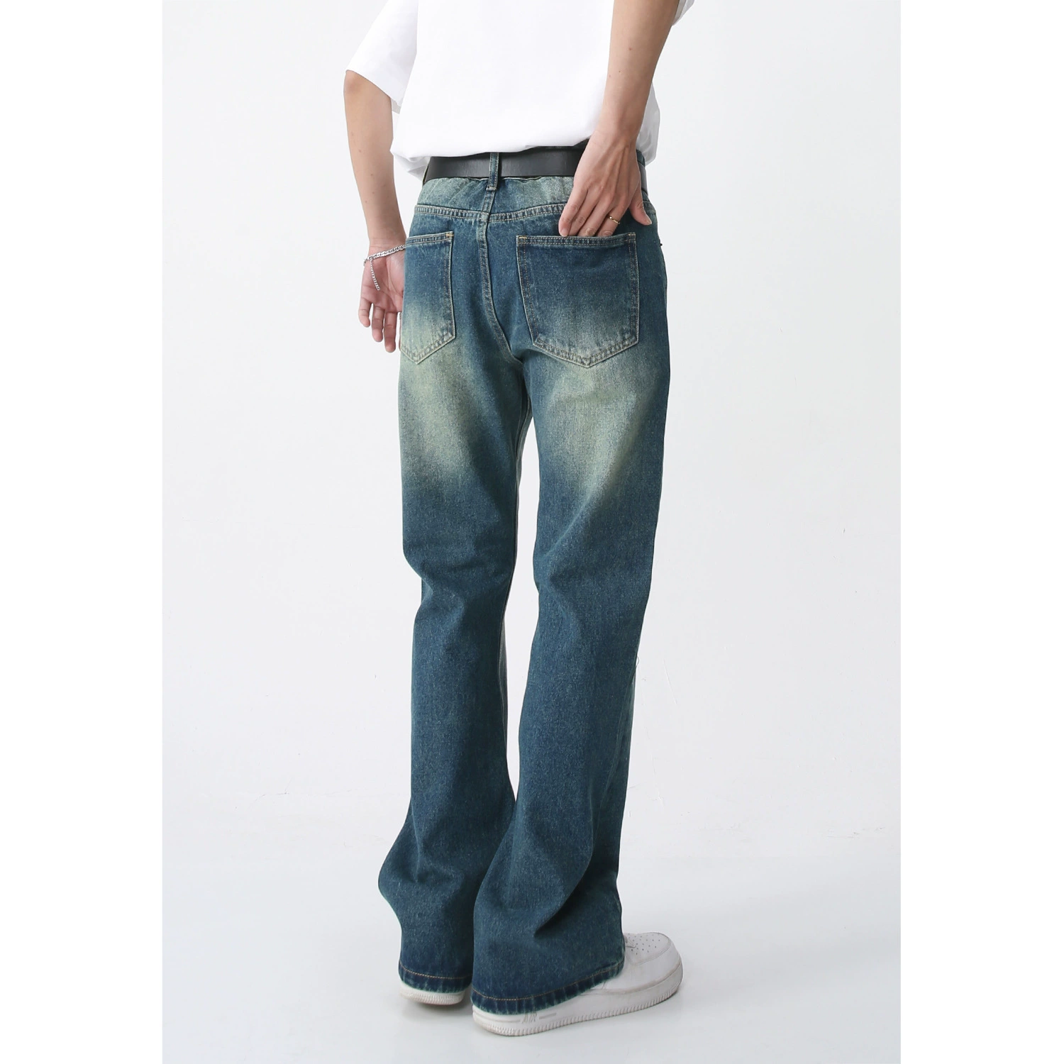 Мужские узкие джинсы (MTLCLOTHES) ретро-истертые джинсы, Cleanfit 2–10 размеров