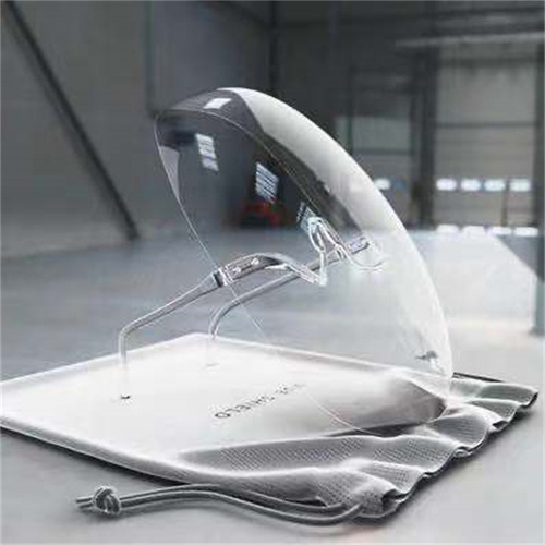 The new extended version of the full-face protective mask is a space-type dust-proof, splash-proof and fog-proof transparent protective mask.