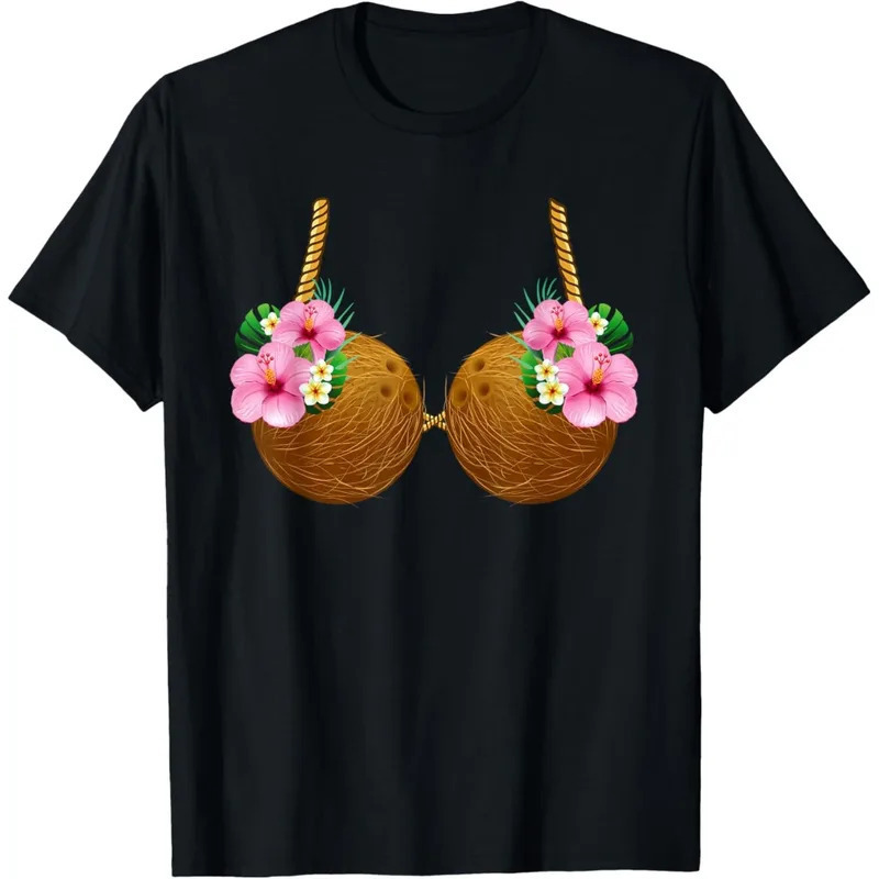 【Cross-Border European Size】Coconut Bra Hawaiian Tropical Costume Luau Party