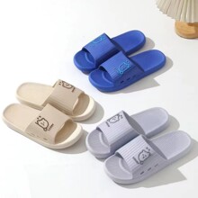 吴川足精灵2025年新款男拖吹气底防滑居家情侣拖鞋男士一字拖批发