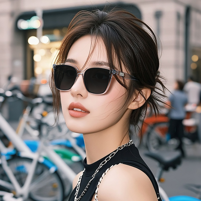 2025 New Xiaohongshu Gm Polarized Sunglasses for Men, Anti-Uv Sunglasses for Women, High-End Style, Sun Protection for Driving