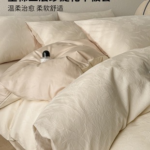 Pure Cotton Double-Layer Yarn Quilt Cover Single Piece 1002025 New Quilt Cover 150X200X230Cm Single Quilt