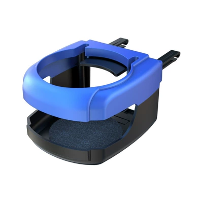Car cup holder/beverage holder Cup Holder Car Foldable Beverage - blue