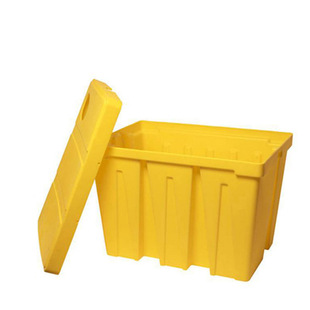 Pai Rong Flood Relief Yellow Water-Filled Flood Control Box with a Box Height of 60cm, Water Storage Tank Box, Water-Blocking Sub-Dam